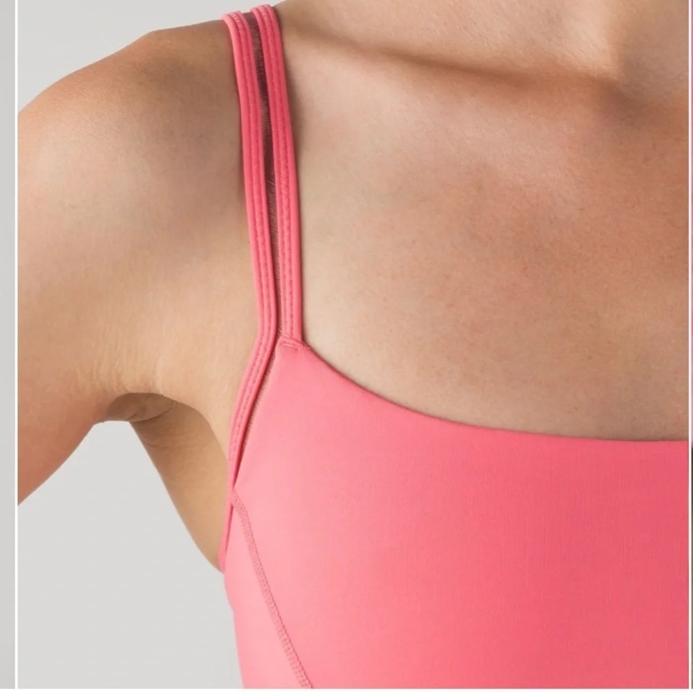 lululemon athletica Pink Lemonade Straight Up Bra 4 - Picture 3 of 6